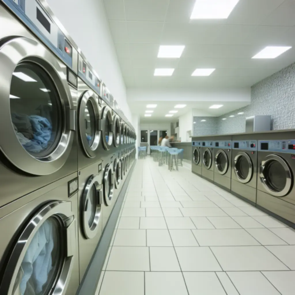 Nowoczesna pralnia samoobsługowa Pralka Syna PL